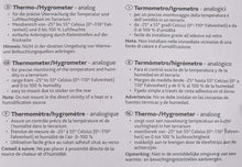 Carica l'immagine nel visualizzatore di Gallery, Trixie 76113 Termometro e igrometro analogico