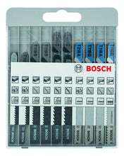 Carica l'immagine nel visualizzatore di Gallery, Bosch Professional Set da 10 Pezzi di lame per seghetto alternativo Basic for Wood and Metal, per legno e metallo, acces