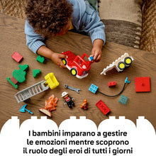 Carica l'immagine nel visualizzatore di Gallery, LEGO DUPLO Autopompa con manichetta e pompiere 10473