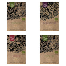 Carica l'immagine nel visualizzatore di Gallery, Magic Garden Seeds Set regalo di semi bio Piante tintorie, 4 varietà