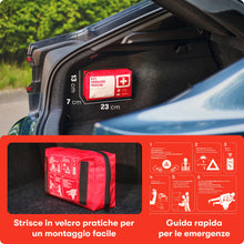 Carica l'immagine nel visualizzatore di Gallery, PURAHELP Kit Pronto Soccorso Auto - Conforme alla Norma DIN 13164