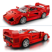 Carica l'immagine nel visualizzatore di Gallery, LEGO Speed Champions Supercar Ferrari F40, Modellino di Auto Sportiva da Costruire, Macchina Giocattolo da Collezione con Minifigure del Pilota, Giochi per Bambini e Bambine da 9 Anni in su 76934