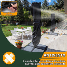 Carica l'immagine nel visualizzatore di Gallery, Enzeno Coperture per ombrelloni da giardino,Custodia protettiva per ombrellone con asta,impermeabile,per ombrellone Gran