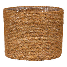 Carica l'immagine nel visualizzatore di Gallery, Scheurich Seegras 24 - Vaso da vimini in erba marina, diametro 24 cm, altezza 22,5 cm, 10,6 l Vol.