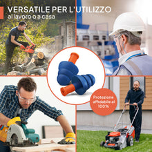 Carica l'immagine nel visualizzatore di Gallery, Senner ® WorkPro Strong | Tappi per lavorare - Ideali per fonti di rumore elevato - Protezione uditiva sul lavoro e a ca