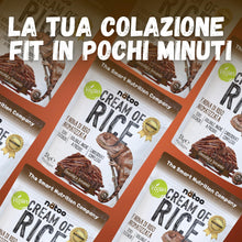 Carica l'immagine nel visualizzatore di Gallery, Nätoo Crema di Riso Palestra 1kg, Crema di Riso Aromatizzata Istantanea Gusto Chocolate Brownie, Cream of Rice Vegan Sen