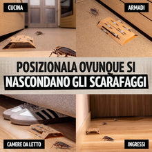 Carica l'immagine nel visualizzatore di Gallery, Super Ninja Trappole per Scarafaggi e Blatte da Interno, 12 Pezzi