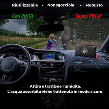 Carica l'immagine nel visualizzatore di Gallery, Pingi Deumidificatore Auto - Sacchetto Assorbi Umidità Auto Riutilizzabile