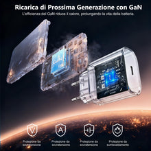 Carica l'immagine nel visualizzatore di Gallery, Caricatore USB C 40W per iPhone 17/17 Pro/17 Pro Max/17 Air, iPhone 16/15, USB C Caricabatterie Alimentatore Presa Spina