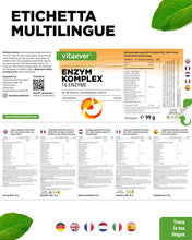 Carica l'immagine nel visualizzatore di Gallery, vit4ever Enzimi Digestivi - 180 Capsule gastroresistenti con 16 Enzimi
