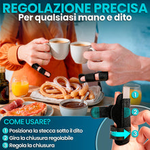 Carica l'immagine nel visualizzatore di Gallery, NativoDex Tutore Dito a Scatto, Stecca Dito Mano per Artrosi e Tendinite