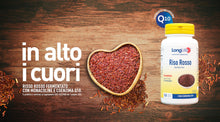 Carica l'immagine nel visualizzatore di Gallery, LongLife® Riso Rosso | Fermentato e titolato al 3% in monacoline | Con CoEn Q10 | Benessere cardiaco | Oltre 3 mesi di t