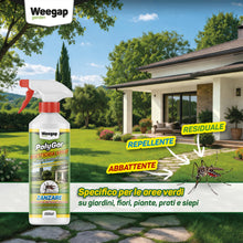 Carica l'immagine nel visualizzatore di Gallery, Insetticida Spray AntiZanzare Giardino e Casa, Azione Forte e Rapida per Interno ed Esterno, Con Geraniolo Repellente Za