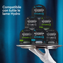 Carica l'immagine nel visualizzatore di Gallery, Wilkinson Sword Hydro 5, rasoio uomo, 1 lama di ricarica