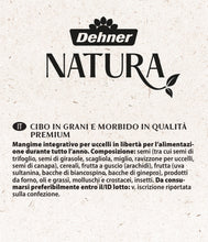 Carica l'immagine nel visualizzatore di Gallery, Dehner Natura Premium - Mangime per Uccelli Selvatici, per Tutte Le Stagioni, Ricco di proteine/energia, per Uccelli Sel
