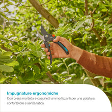 Carica l'immagine nel visualizzatore di Gallery, Gardena Forbici da giardino PremiumCut Pro, taglio bypass, per legno fresco, diametro di taglio 24 mm, impugnature ergon