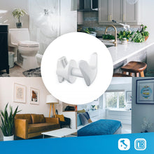 Carica l'immagine nel visualizzatore di Gallery, LH Coppia handy vip portasciugamani senza foro per bagno, autoavvitanti al termoarredo scaldasalviette senza forare - ma