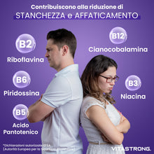 Carica l'immagine nel visualizzatore di Gallery, Vitamina B Complex Alto Dosaggio, 180 Compresse Vitamine Gruppo B di Biotina, Tiamina B1, Riboflavina B2, Vitamina B3 Ni