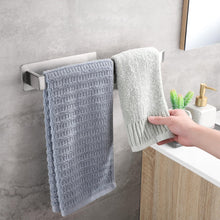 Carica l'immagine nel visualizzatore di Gallery, Porta Asciugamani Bagno Adesivo, Portasciugamani da Parete in Acciaio Inox 304, Senza Foratura, Stabile Elegante, Spazzo