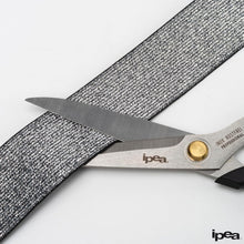 Carica l'immagine nel visualizzatore di Gallery, IPEA Elastico per Cucito LUREX - Corda Elastica da Cucire - 10 METRI - Made in Italy - Nastro Elastico da Cucito 40 mm Brillante per Accessori, Vestiti, Gonne, Borse, Cinture - Fettuccia - Argento