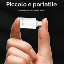 Carica l'immagine nel visualizzatore di Gallery, Adattatore da Jack Cuffie Lightning a USB C per iPhone 17, 16, 15 Pro Max, Compatibile con Samsung S25, per Apple e iPad