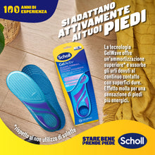 Carica l'immagine nel visualizzatore di Gallery, Dr. Scholl's GelActiv Solette per Scarpe Eleganti dal Design Sottile per Uso Quotidiano con Tecnologia GelWave Ammortizz