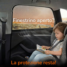 Carica l'immagine nel visualizzatore di Gallery, Upgrade4cars 4 x Tendine Parasole Auto Bambini UPF 15 Anti UV Accessori