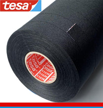 Carica l'immagine nel visualizzatore di Gallery, Dpm tapes - tesa 51036 Nastro Telato Nero per Cablaggi Auto e Moto, Tessuto PET Resistente ad Abrasione e Alte Temperatu