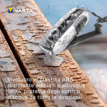 Carica l'immagine nel visualizzatore di Gallery, Varta 17680101401 Torcia LED a mano DYNAMO portatile LED con carica a dinamo, 28 Lumen, 100% Resistente agli urti e idro
