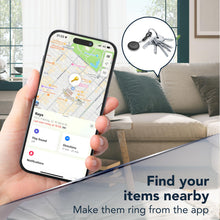 Carica l'immagine nel visualizzatore di Gallery, Cellularline TRACY TAG - Trova Oggetti compatibile con Apple iOS Find Me - Compatibile con Accessori Airtag - Batteria s