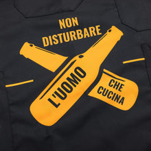 Carica l'immagine nel visualizzatore di Gallery, Froster Grembiule Uomo in Cucina, Grembiule Barbecue Uomo Tasche per Birra