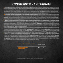 Carica l'immagine nel visualizzatore di Gallery, NAMEDSPORT CREAFAST 120 Compresse Gastroresistenti Bifasiche | Creatina Monoidrato 3 g Per Dose | Sviluppo Massa Muscola