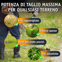 Carica l'immagine nel visualizzatore di Gallery, Filo decespugliatore professionale rinforzato 3mm – 50m (profilo a stella) – Attenzione: estremamente tagliente – Filo T
