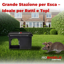 Carica l'immagine nel visualizzatore di Gallery, Roshield 2 X PRO Scatola di Esche e trappole per Topi e ratti|Scatola Killer|Blocchi Anti-Topo per Esterni e Interni|tra