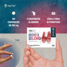 Carica l'immagine nel visualizzatore di Gallery, Ioduro di Potassio puro 225 mcg (150% VNR) | Iodio stabile arricchito con Selenio per la funzione Tiroidea, alto assorbi