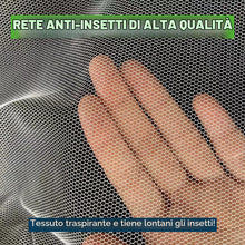 Carica l'immagine nel visualizzatore di Gallery, MP Rete Anti Insetti XL, 3x12 m, Poliestere 50 Denari