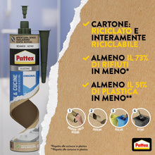 Carica l'immagine nel visualizzatore di Gallery, Pattex Bagni &amp; Cucine Original, Silicone bianco, 280 ml