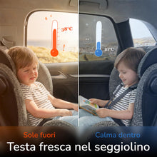 Carica l'immagine nel visualizzatore di Gallery, Upgrade4cars 4 x Tendine Parasole Auto Bambini UPF 15 Anti UV Accessori