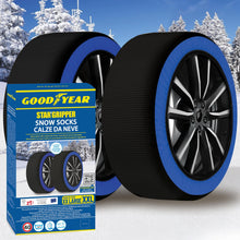 Carica l'immagine nel visualizzatore di Gallery, Goodyear Calze da Neve Star Gripper Omologate Italia EN 16662-1:2020 Due Catene da Neve in Tessuto per Auto, Snow Sock T