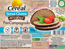 Carica l'immagine nel visualizzatore di Gallery, CÉRÉAL PAN CAMPAGNOLO INTEGRALE, Pane senza glutine e lattosio, Con lievito madre, A base di farina di grano saraceno in