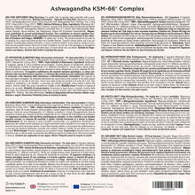 Carica l'immagine nel visualizzatore di Gallery, Magnesio e Ashwagandha KSM-66 Alto Dosaggio - 120 Compresse Vegane