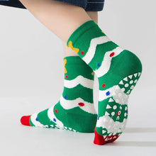 Carica l'immagine nel visualizzatore di Gallery, 1/5 Paia di Calzini Natalizi per Bambini, Set per Neonati e Bambini, 2026 Nuovi Calzini Antiscivolo in Cotone con Simpat