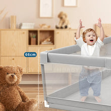 Carica l'immagine nel visualizzatore di Gallery, Box per bambini Box da gioco per bambini grigio chiaro Grande parco giochi per bambini per interni con angolo protettivo