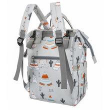 Carica l'immagine nel visualizzatore di Gallery, Borsa per pannolini per bambini Zaino Borsa per mamma incinta Borsa per pannolini per bambini di grande capacità Zaino d