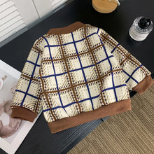Carica l'immagine nel visualizzatore di Gallery, Pullover in maglia in pile per bambini autunno inverno Maglioni casual caldi per bambini Neonati maschi Camicia con fond