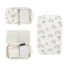Carica l'immagine nel visualizzatore di Gallery, Borsa Organizer Riutilizzabile per Pannolini con Simpatici Orsetti, Sacchetto a Rete Appendibile per Vestiti, Pannolini 