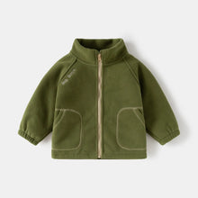 Carica l'immagine nel visualizzatore di Gallery, Ircomll Nuovi Bambini Ragazzi Giacca in pile polare Autunno Inverno Cappotto per bambini Causale Bambino Colletto alla c