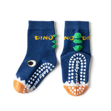 Carica l'immagine nel visualizzatore di Gallery, 5 paia di calzini per bambini calzini antiscivolo in cotone calzini da pavimento fiori di cartone animato calzini per ba