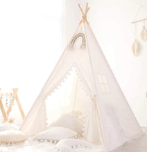 Carica l'immagine nel visualizzatore di Gallery, 1.6m/1.3m Tenda per bambini Casa da gioco per interni Wigwam per bambini Tende Tipi per bambini portatili Teepee Palla p