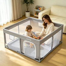 Carica l'immagine nel visualizzatore di Gallery, PANGDUBE Opzione 5 misure Box per bambini Parco giochi per bambini con protezione in schiuma Recinzione di sicurezza per